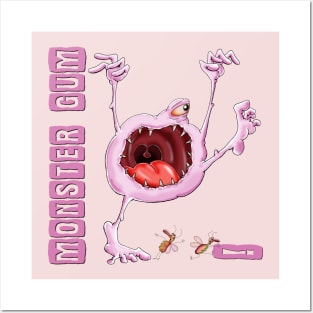 Monster Gum Posters and Art